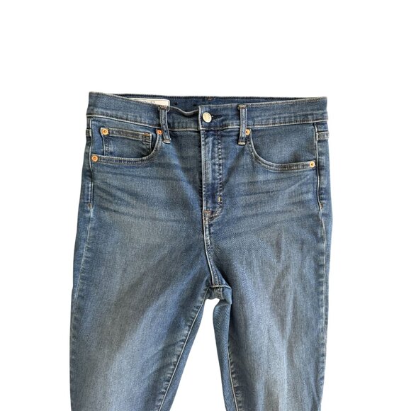 GAP True Skinny High Rise Denim Blue  Jeans Size 31 / 12 Tall - Picture 6 of 7